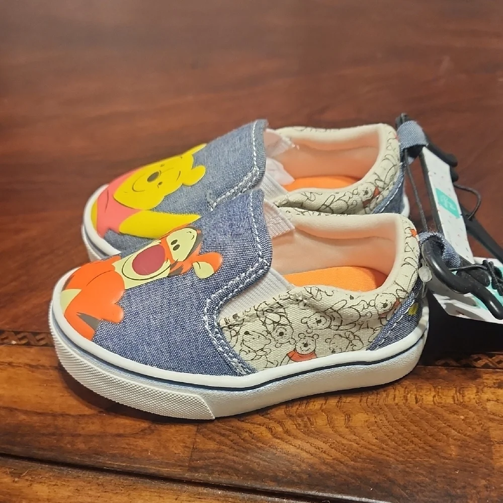 Disney Baby Denim Slip-On Sneakers